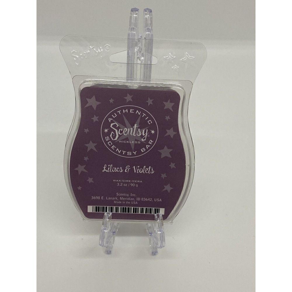 Scentsy Wax Bar LILACS AND VIOLETS used 3.2 Oz